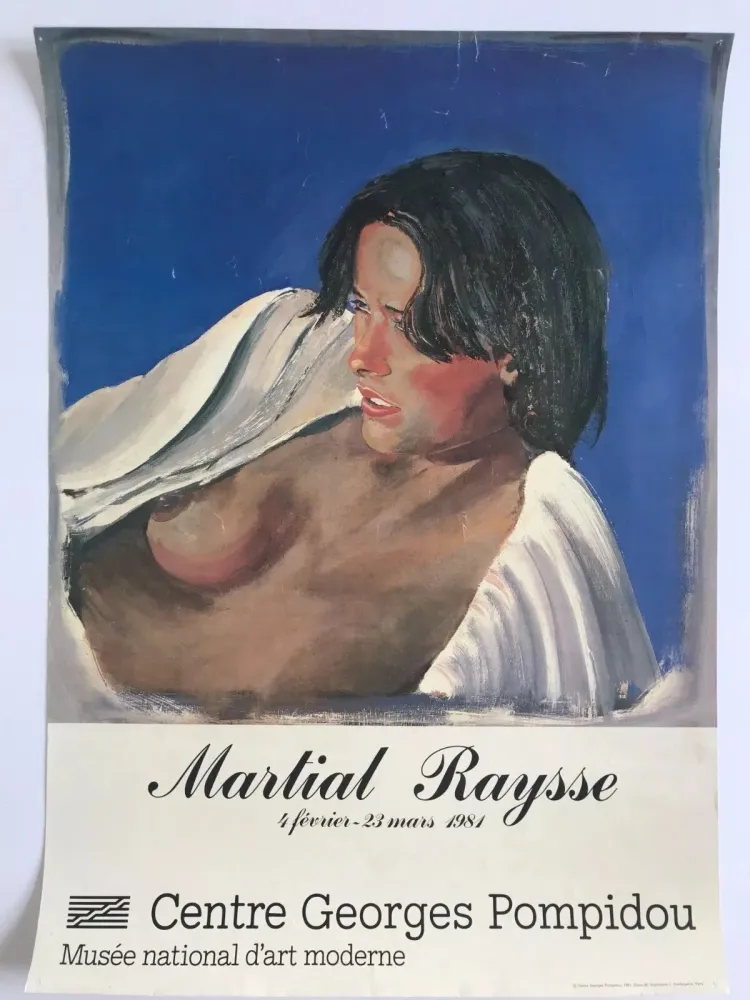 Cartaz Raysse -  Centre Georges Pompidou