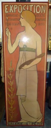 Cartaz Réalier-Dumas - Exposition annuelle de peinture et de scupture 