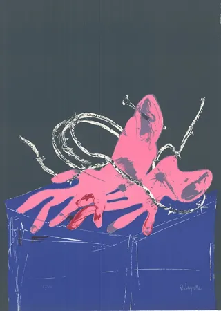 Litografia Rebeyrolle - AVL Grand Palais