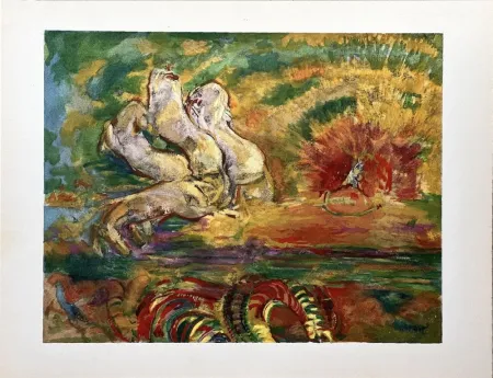 Estêncil Redon - LE CHAR D'APOLLON (1910) (The Chariot of Apollo) 