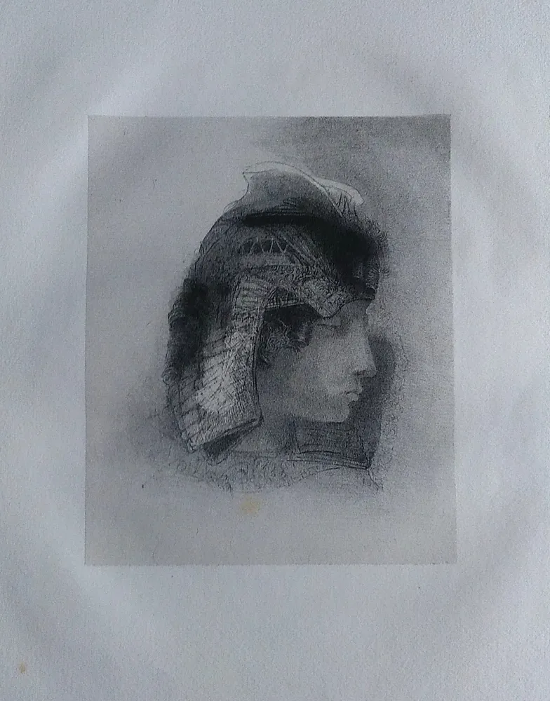 Litografia Redon - Mes baisers...