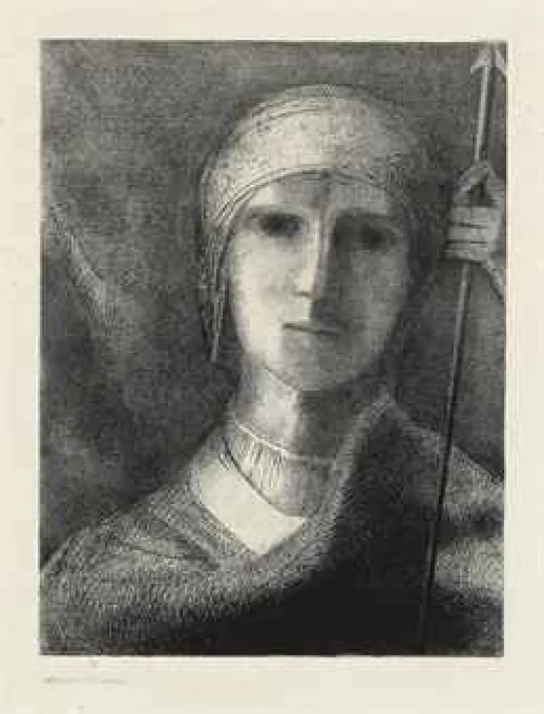 Litografia Redon - Parsifal