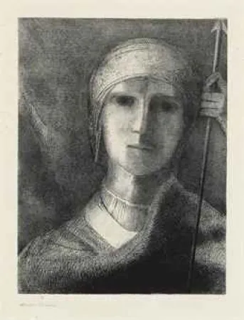 Litografia Redon - Parsifal