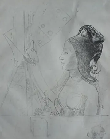 Litografia Redon - Planche d'essai 