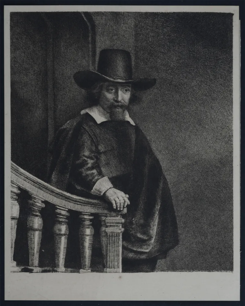 Heliogravura Rembrandt - La campagne du peseur d'or