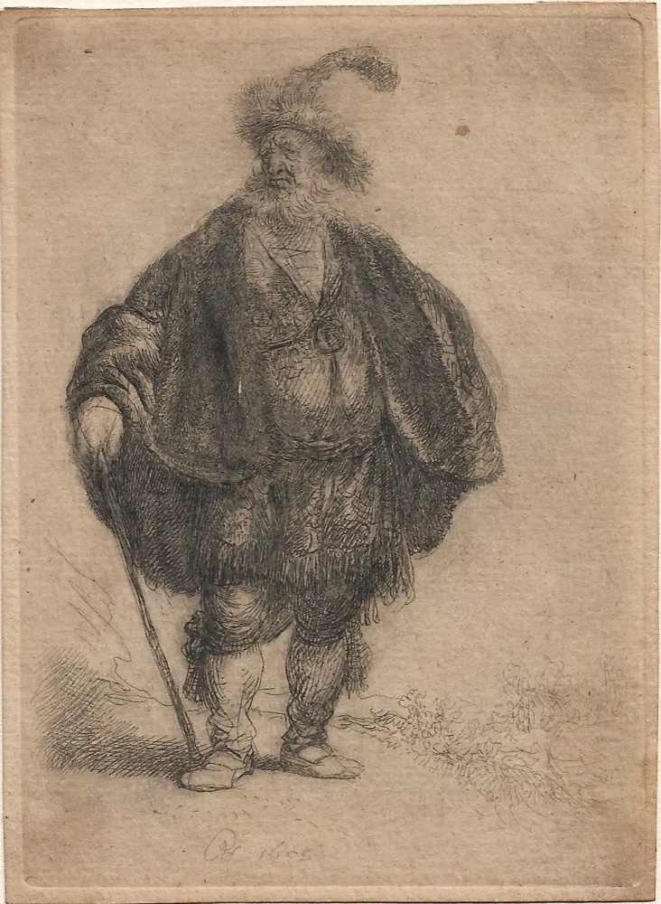 Gravura Rembrandt - The Persian