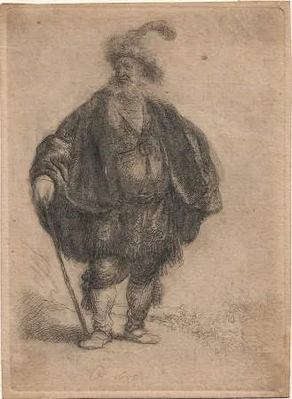 Gravura Rembrandt - The Persian