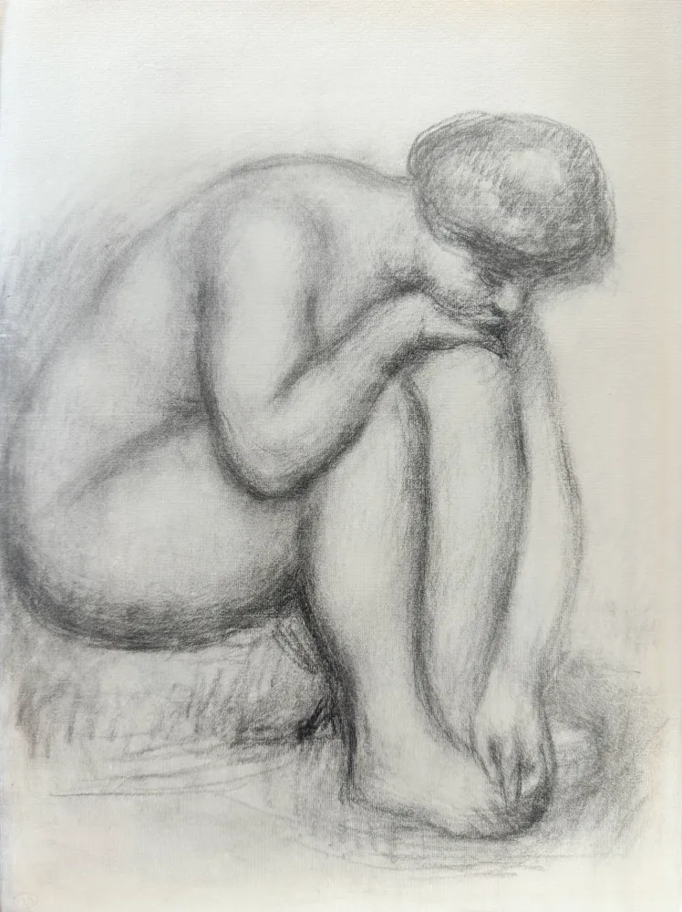 Litografia Renoir - Etude de Nu
