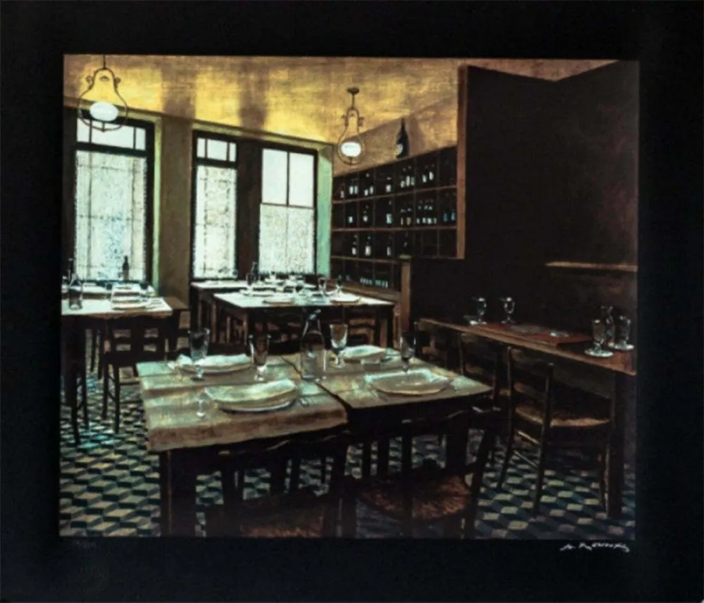 Serigrafia Renoux - Interior Van Gogh