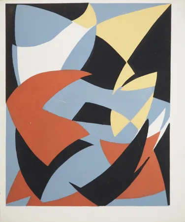 Litografia Reth - Paysage abstrait