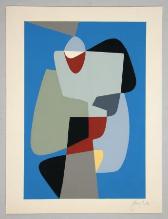 Serigrafia Rets - Composition pour Art Abstrait 