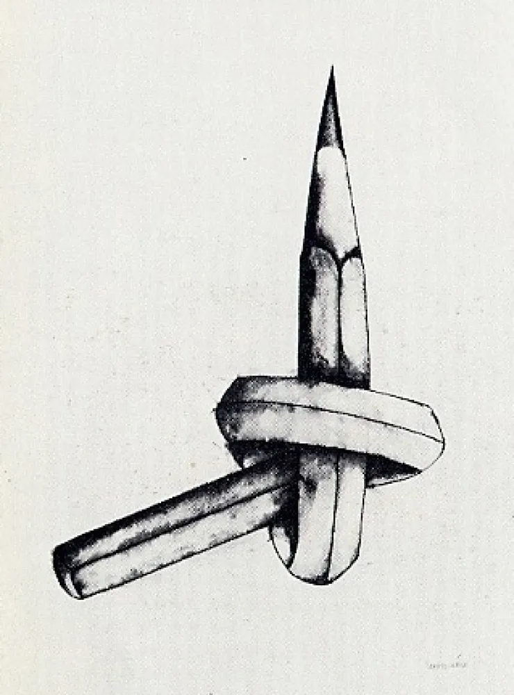 Sem Técnica Reuterswärd - Crayon
