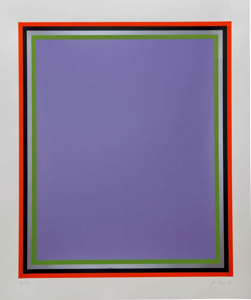 Serigrafia Reyle - Ohne Titel