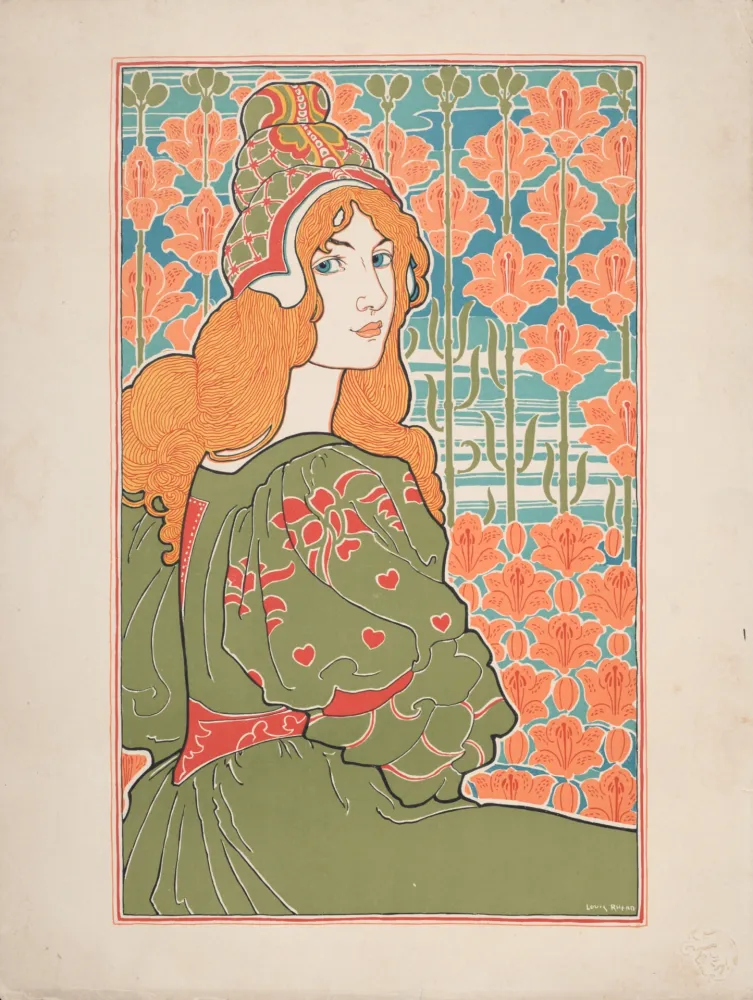 Litografia Rhead - Jane, 1897