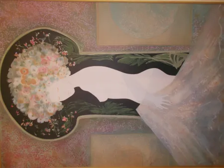 Litografia Ribes - La femme nue I