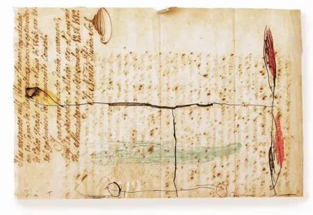 Água-Forte E Água-Tinta Riera I Arago - Airplane with Red Propeller