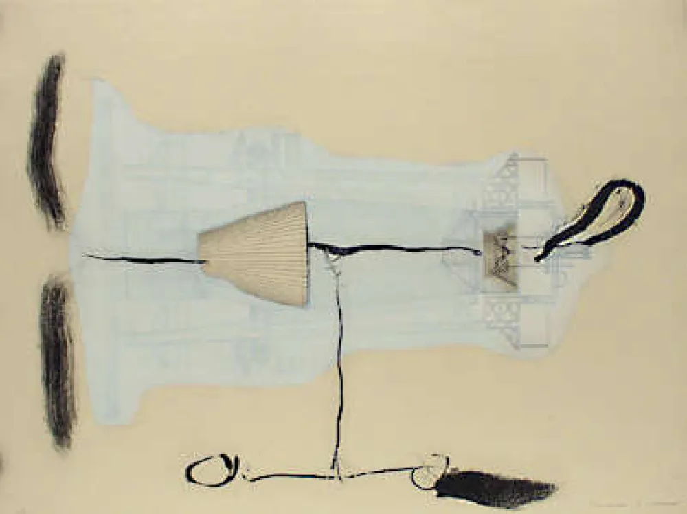 Água-Tinta Riera I Aragó - Blatt 17 aus Portofolio 19 máquines