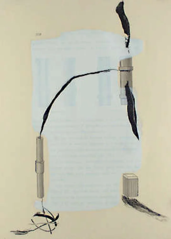 Água-Tinta Riera I Aragó - Blatt 18 aus Portofolio 19 máquines