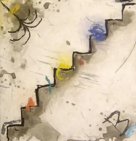 Água-Forte E Água-Tinta Riera I Aragó - L'Escala de l'enteniment (The Steps of Understanding)