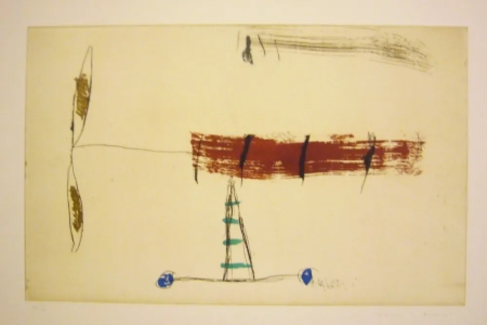 Água-Forte E Água-Tinta Riera I Aragó - Sans titre 2