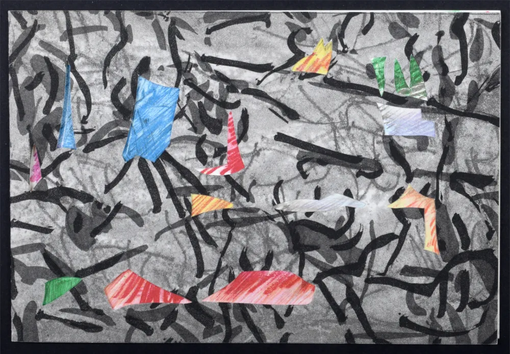 Água-Forte Riopelle - Carte de voeux, 1967