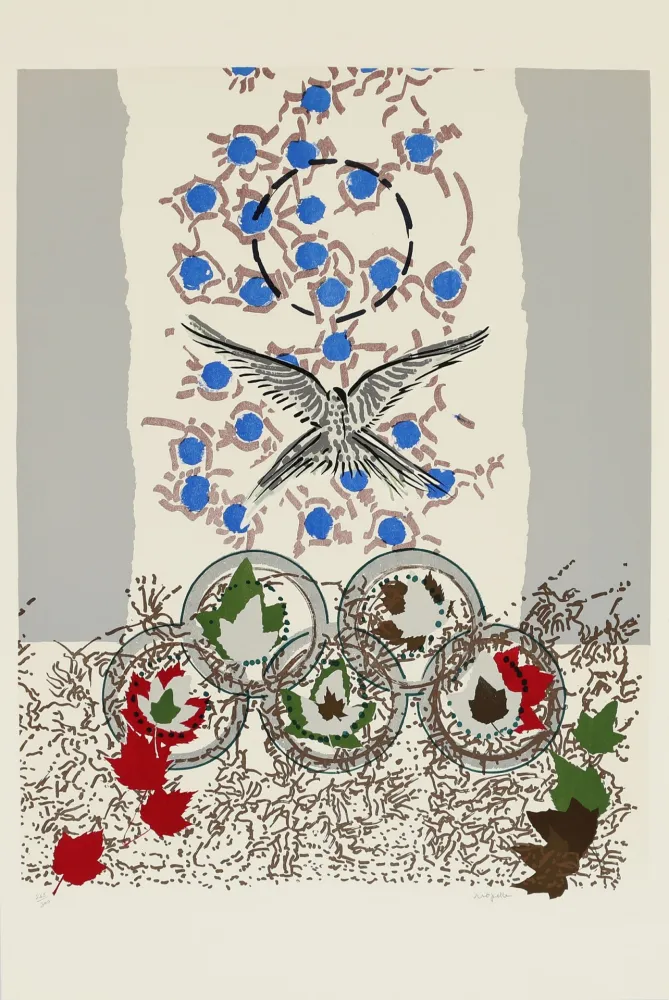 Litografia Riopelle - Seoul