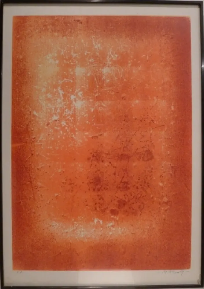 Gravura Rivera - Explosión en Rojo