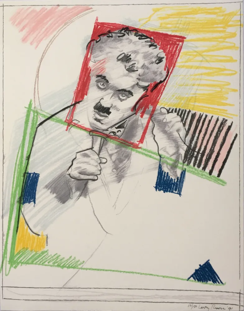 Serigrafia Rivers - Early Chaplin