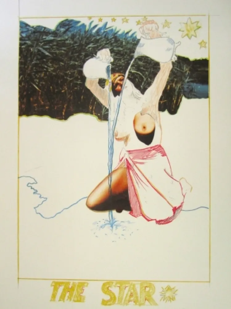 Litografia Rivers - The Star