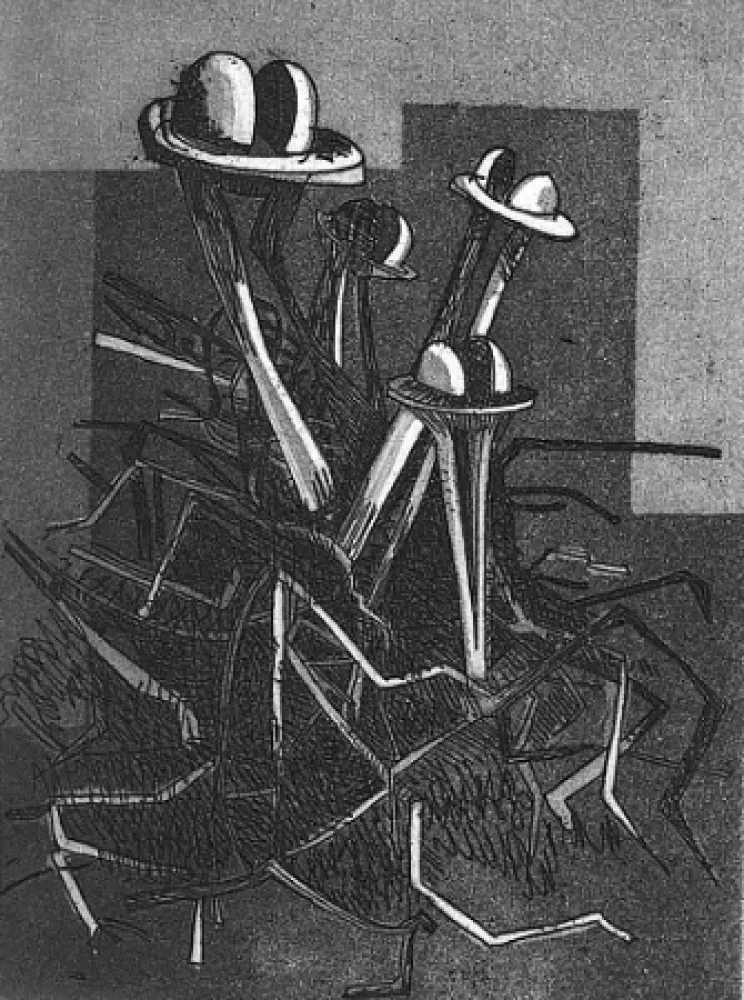 Gravura Roccamonte - I fiori del deserto