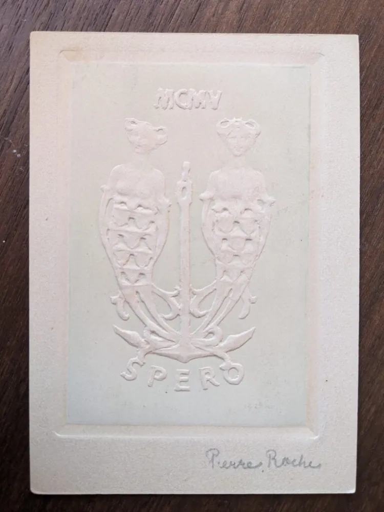 Sem Técnica Roche - Spero (greeting card for the new year)