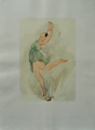 Gravura Rodin - La danseuse