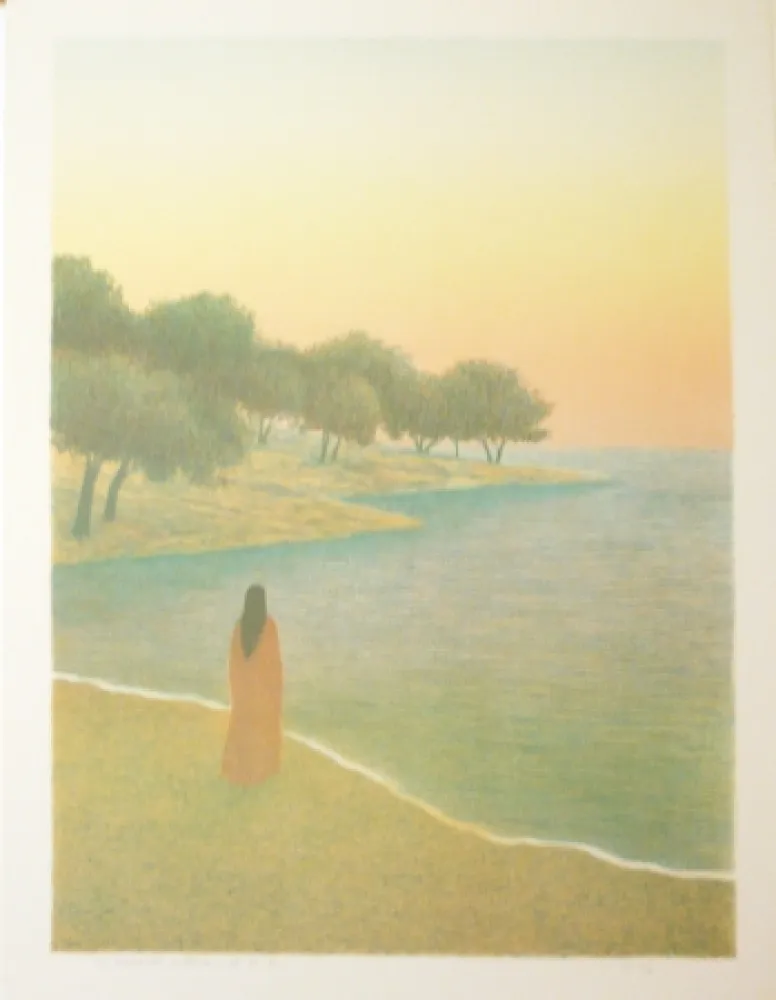 Litografia Rodrigo - Se dona de s'auba