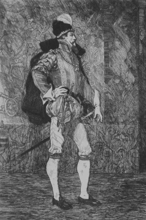 Água-Forte Rops - Le Sire de Lumey