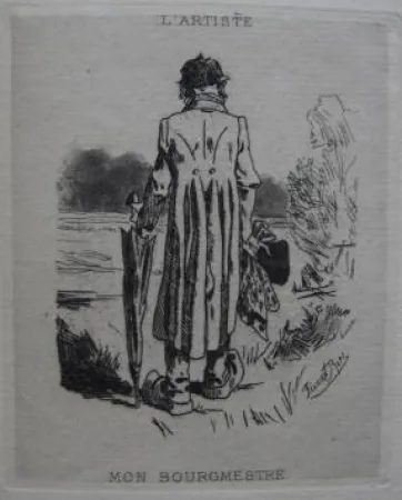 Água-Forte E Água-Tinta Rops - Mon bourgmestre