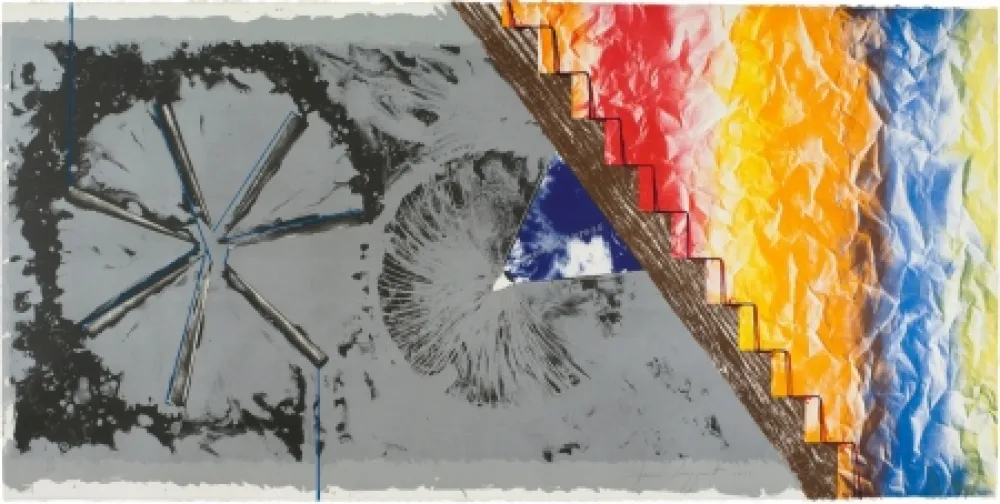 Litografia Rosenquist - DERRIERE L'ETOILE