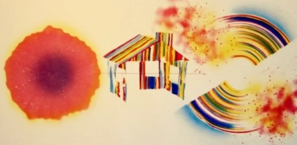 Água-Forte E Água-Tinta Rosenquist - Hot Lake (State I)