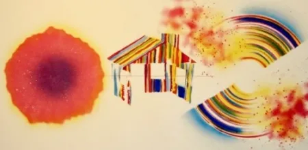 Água-Forte E Água-Tinta Rosenquist - Hot Lake (State I)