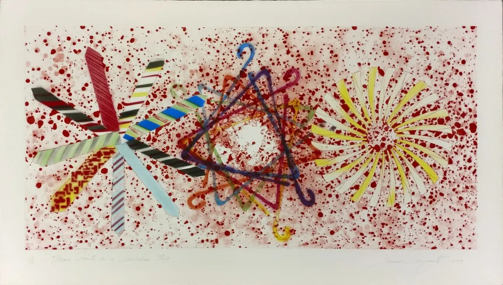 Água-Forte E Água-Tinta Rosenquist - MORE POINTS ON A BACHELOR'S TIE