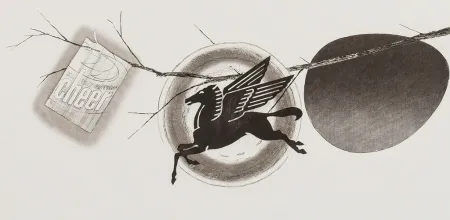 Água-Forte E Água-Tinta Rosenquist - Spring cheer (second state)