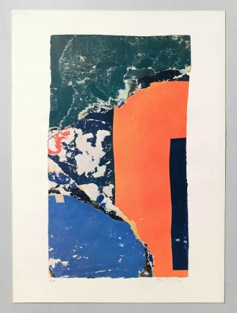 Litografia Rotella - Composizione