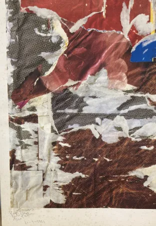 Serigrafia Rotella - Liberté, 1971