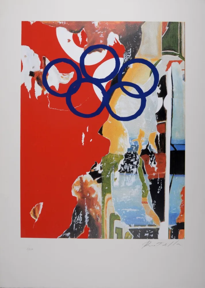 Serigrafia Rotella - Olympic Rings