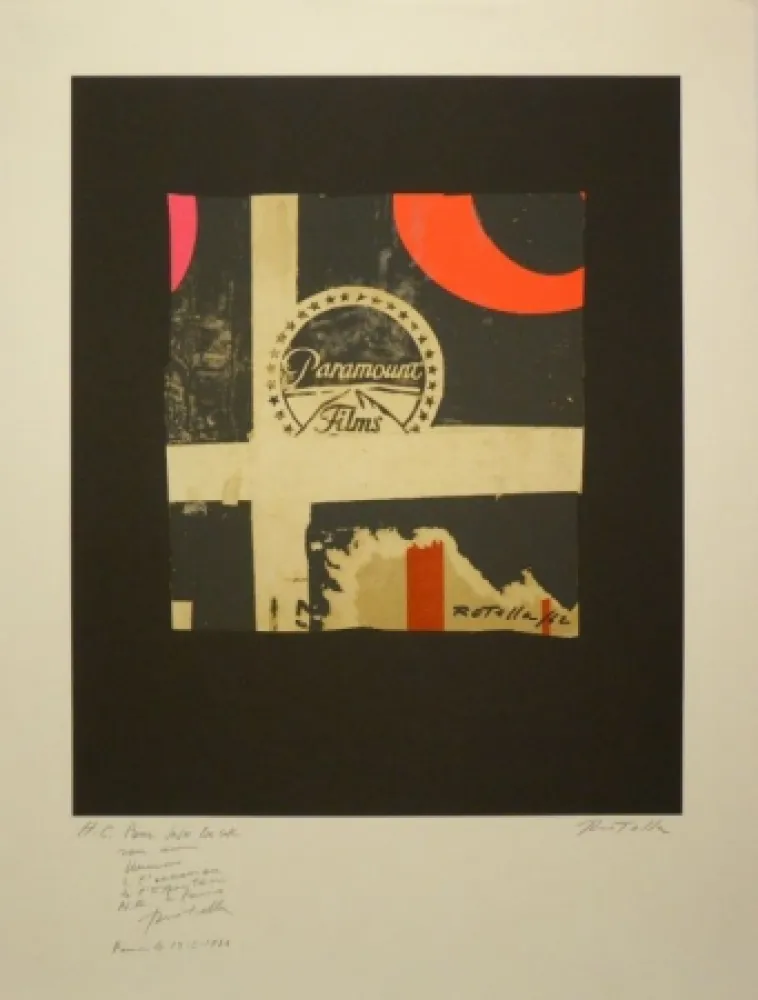 Litografia Rotella - Paramount Films