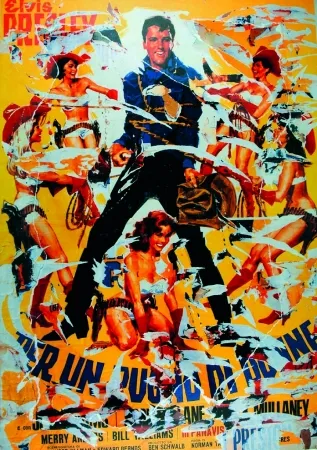 Serigrafia Rotella - Per un pugno di donne