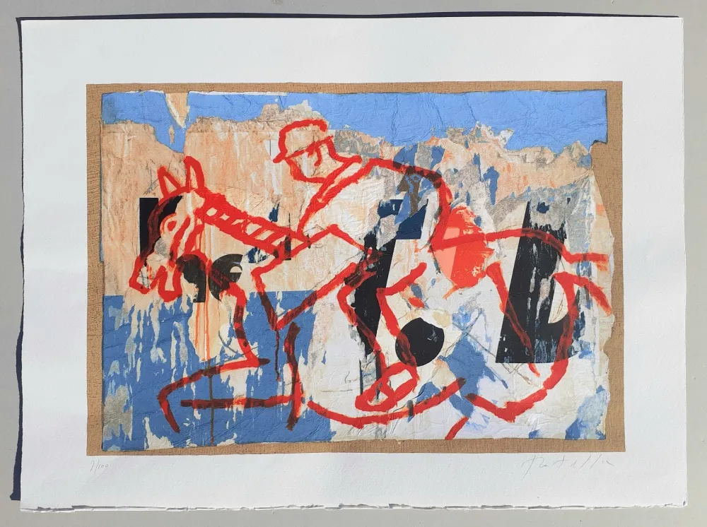 Serigrafia Rotella - Primo Futurismo