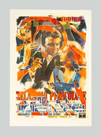 Serigrafia Rotella - Relazioni pericolose