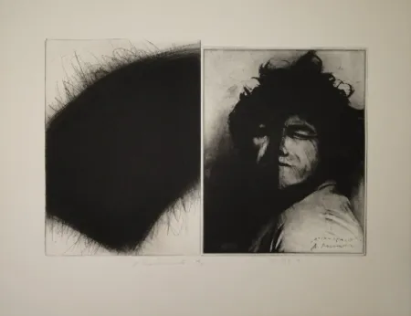 Gravura Roth - Doppelporträt oder Stirnspalt