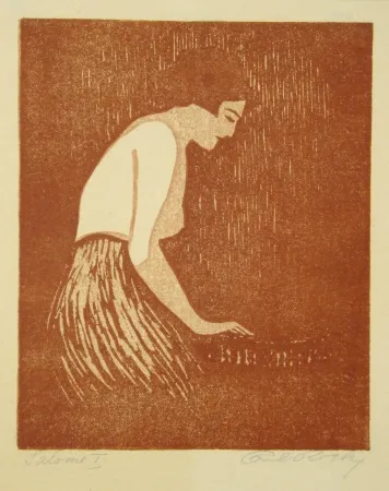 Linogravura Rotky - Salome 