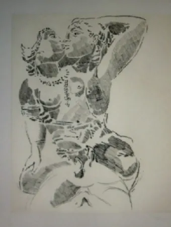 Água-Forte E Água-Tinta Rouan  - Effacer la Notion 1